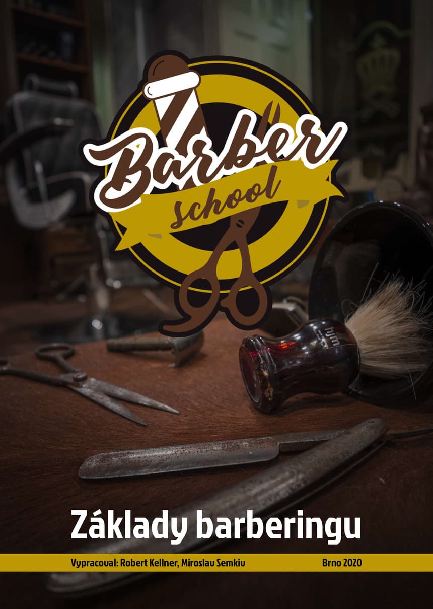 Obálka učebnice Základy barberingu